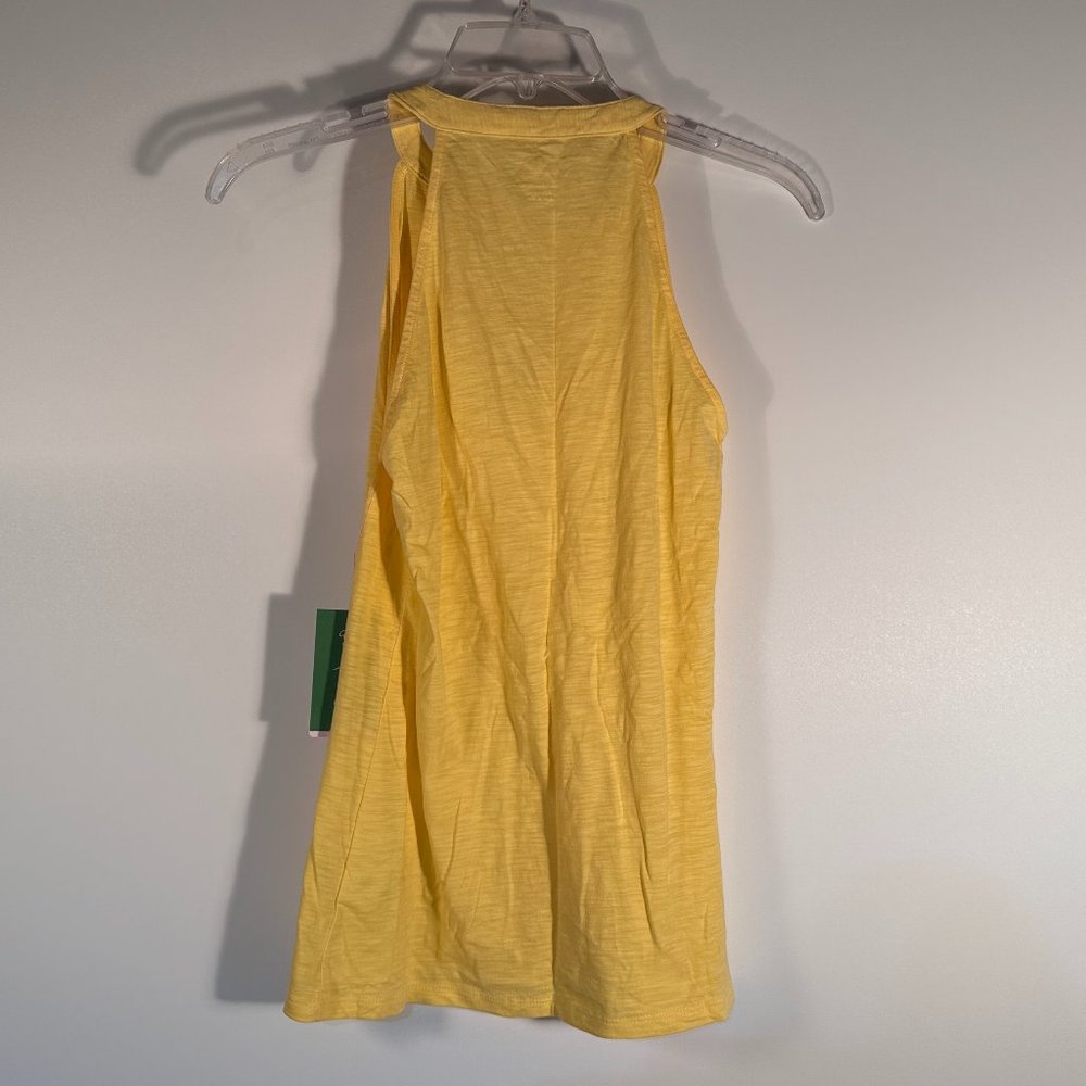 Lilly Pulitzer Sunglow Yellow Shay Top Women Size XXS / New - Picture 6 of 8